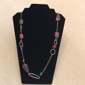 Lia Sophia Multi-Colored Beaded Necklace
